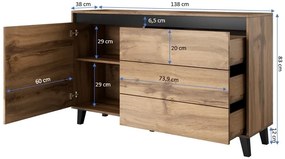 Cama Komoda Nord