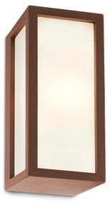 Redo 9897 - Vonkajšie nástenné svietidlo BRICK 1xE27/23W/230V IP54 hnedá