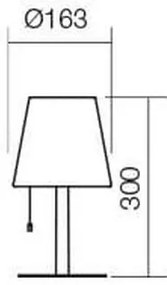 Redo 90166 - LED RGB Vonkajšia stmievateľná stolná lampa PINO LED/2,6W/230V IP44