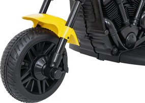 Elektrická motorka STAR žltá