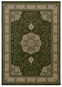 Ayyildiz, Kusový koberec Kashmir 2601 green, 80x150, zelená, obývacia izba