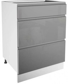 Skrinka do kuchyne Gardena D60S3 grey