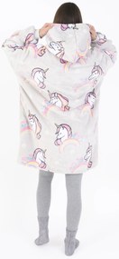 Baránková mikina mikroplyš – Jednorožec veľkosť M