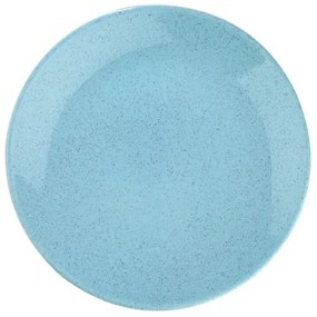 24-dielna jedálenská súprava, modrá/porcelán