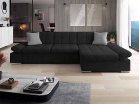 Rohová sedacia súprava Magnir, Dostupné poťahy: Uttario Velvet 2980 + Uttario Velvet 2980 + Uttario Velvet 2972, Strana: pravá