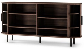 Komoda Gliss 160 cm ořech tmavý