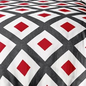 Bavlnené obliečky Homa ROSAL GRAFIT 7-dielna sada 140x200 cm