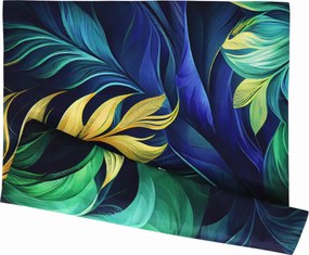 Vodeodolná obliečka na vankúš BOTANIC Blue Gold 45x45 cm