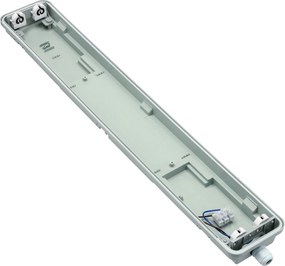 SADA 4 x hermetických LED lámp 120 cm do dielní so žiarivkami