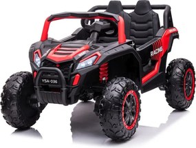 LEAN CARS YSA036 Červené auto na batérie 4x4