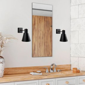 Nástenné svietidlo v čiernej a zlatej farbe ø 14 cm Funnel – Opviq lights