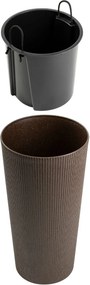 Květináč URBANIKA Coffee 57,1x29,5 cm hnědý
