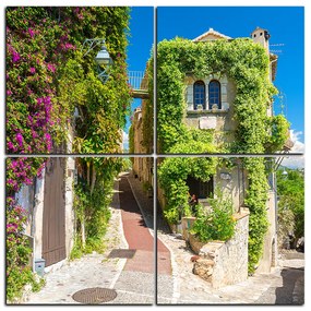 Obraz na plátne - Krásna architektúra v Provence - štvorec 3236E (100x100 cm)