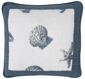 Povlak na vankúš s mušľami - 50 * 50 cm