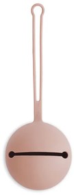 Mushie Silikónové púzdro na cumlíky: Blush