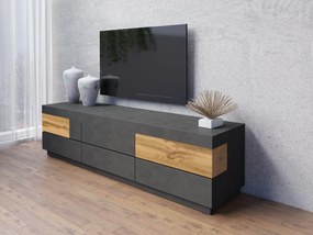 TV stolík Stacey Typ 40 (matera + dub wotan). Vlastná spoľahlivá doprava až k Vám domov. 1030479