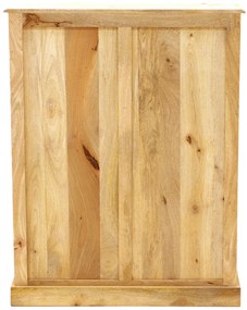 furniture-nabytek.cz - Knižnica do obývacej izby 90x115x35 z dreva mango