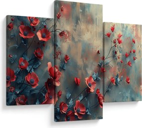 Obraz - Vlčie maky (90x60 cm)