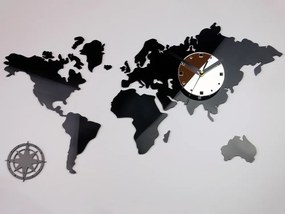 Moderné nástenné hodiny WORLD