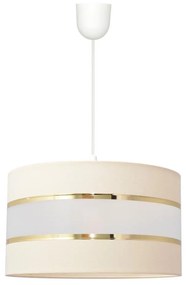 Helam Luster na lanku HELEN 1xE27/15W/230V krémová HE1071