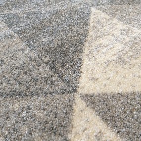 DY VISTA 01 Sivý koberec Rozmer: 80x150 cm