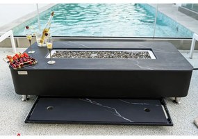 Stôl s plynovým ohniskom VALENCIA