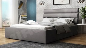 Manželská posteľ 140cm Exotic (sivá)