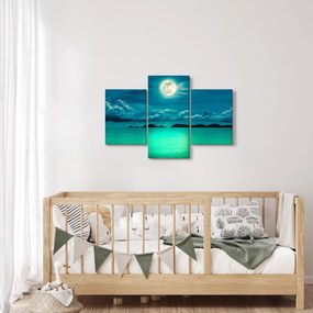 Obraz - Spln nad hladinou (90x60 cm)