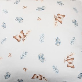 Matex Mušelínové obliečky Motýle, 140 x 200 cm, 70 x 90 cm