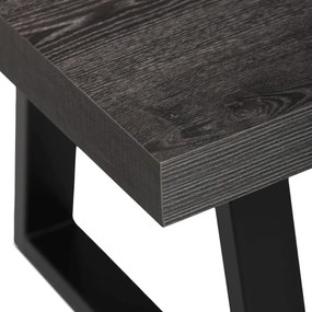 Autronic BONTEC Konferenčný stolík 120x60cm, lamino, sivý dub, CT-R5212 GREY Farba: Hnedá