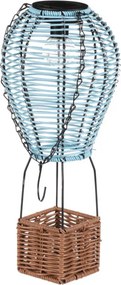 Solárny lampáš balón s LED osvetlením PLA113 BLUE-L