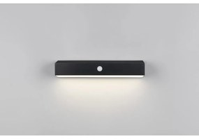 LED nástenné solárne vonkajšie svietidlo (výška 6 cm) Silves – Trio
