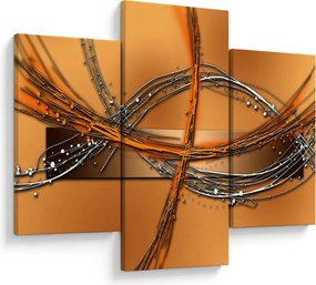 Abstraktný obraz (90x60 cm)