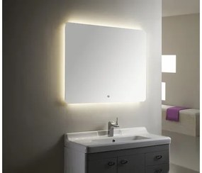 LED zrkadlo do kúpeľne DSK Silver Moon 80x100 cm