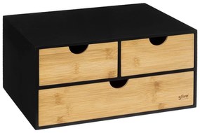 Organizér Practicality 3 šuplíky bambusový