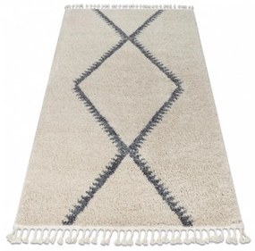 Kusový koberec Shaggy Lora krémový 200x290cm