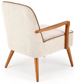 Béžové kreslo PASTORE