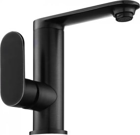 Mexen Milo, umývadlová batéria, čierna matná, 71305-70