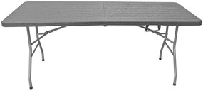 Stôl CATERING, 180 x 74 cm, ČIERNY