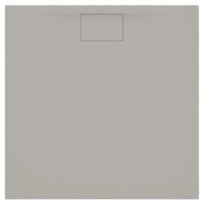 VILLEROY &amp; BOCH Architectura MetalRim štvorcová sprchová vanička akrylátová, štandardný model, protišmyk (B), 1000 x 1000 x 15 mm, Grey, UDA1010ARA115V-3S