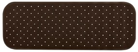 Spirella Protiskluzová podložka do vany CLASSPremium, hnedá, 36 x 97 cm