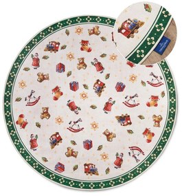 Zelený okrúhly koberec s vianočným motívom ø 150 cm Green Christmas – Villeroy&amp;Boch