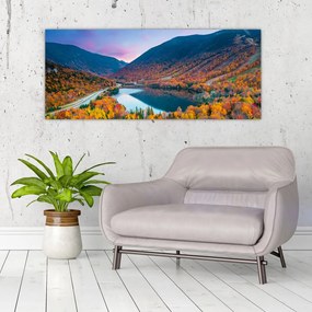 Obraz - White Mountain, New Hampshire, USA (120x50 cm)