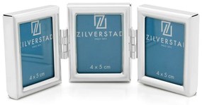 Kovový stojací rámček v striebornej farbe 13x5 cm Mini – Zilverstad