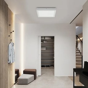 Brilagi-LED Stmievateľné kúpeľňové svietidlo FRAME SMART LED/24W/230V IP44 biele + diaľkové ovládanie