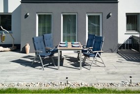 Doppler EXPERT WOOD - záhradný rozkladací hliníkový stôl 150/210 x 90 x 75 cm - 2. akosť (N593)