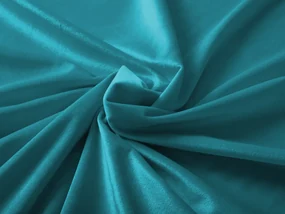 Biante Zamatový prehoz na posteľ Velvet Prémium SVP-035 Tyrkysovo modrý 260x280 cm