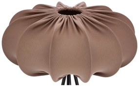 Hnedá stojacia lampa s textilným tienidlom (výška 147 cm) Cafee – Candellux Lighting