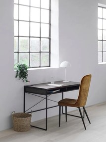 Žltá jedálenská stolička Unique Furniture Hudson