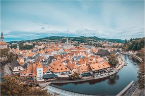 Obraz - Český Krumlov (90x60 cm)